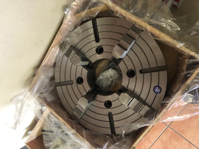 500 4 jaw chuck